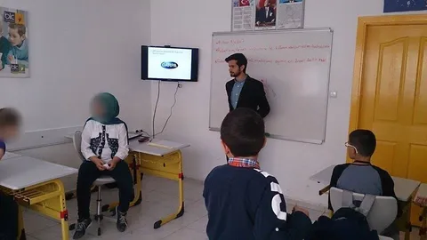 Ahmet Yasin Civan — BLC robotik dersi (2015)